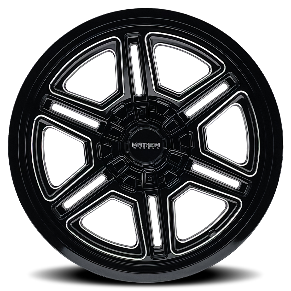 MAYHEM HERMOSA 8117 BLACK MILLED 20X9 5-127/5-139.7 0MM 87MM