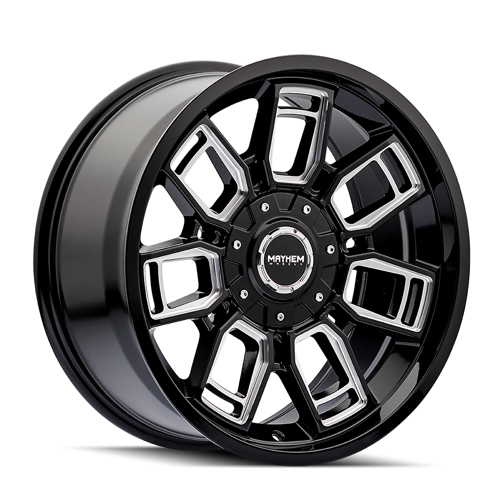 MAYHEM ORDINANCE 8118 MATTE BRONZE/MILLED 20X9 5-127/5-139.7 0MM 87.1MM