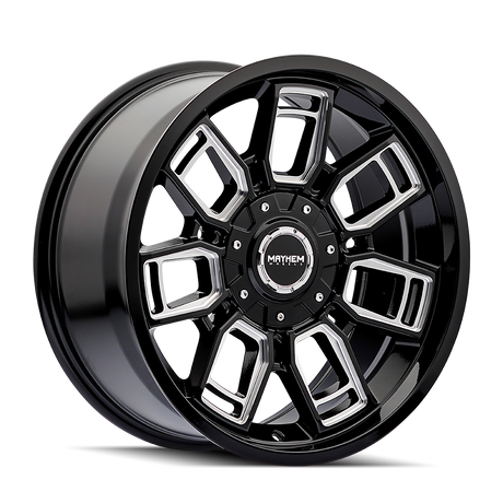 MAYHEM ORDINANCE 8118 MATTE BRONZE/MILLED 20X9 5-127/5-139.7 0MM 87.1MM