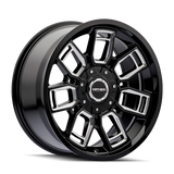 MAYHEM ORDINANCE 8118 GLOSS BLACK MILLED 20X9 5-127/5-139.7 0MM 87.1MM