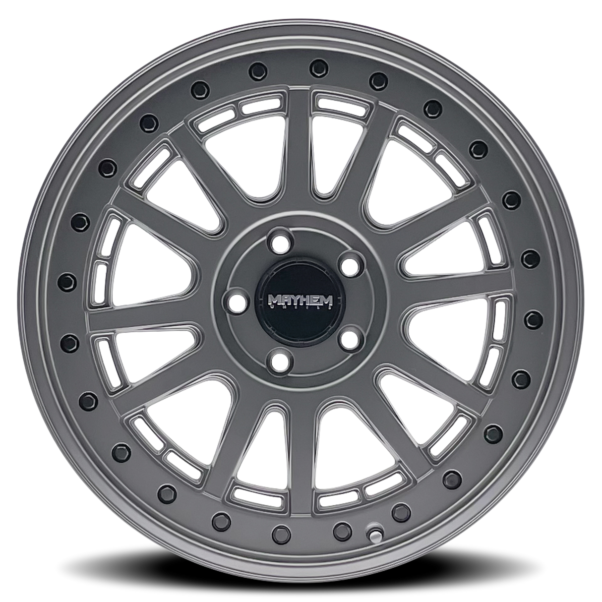 MAYHEM COMPASS 8305 MATTE GUNMETAL W/ BLK BOLT 20X9 5-127 0MM 78.1MM