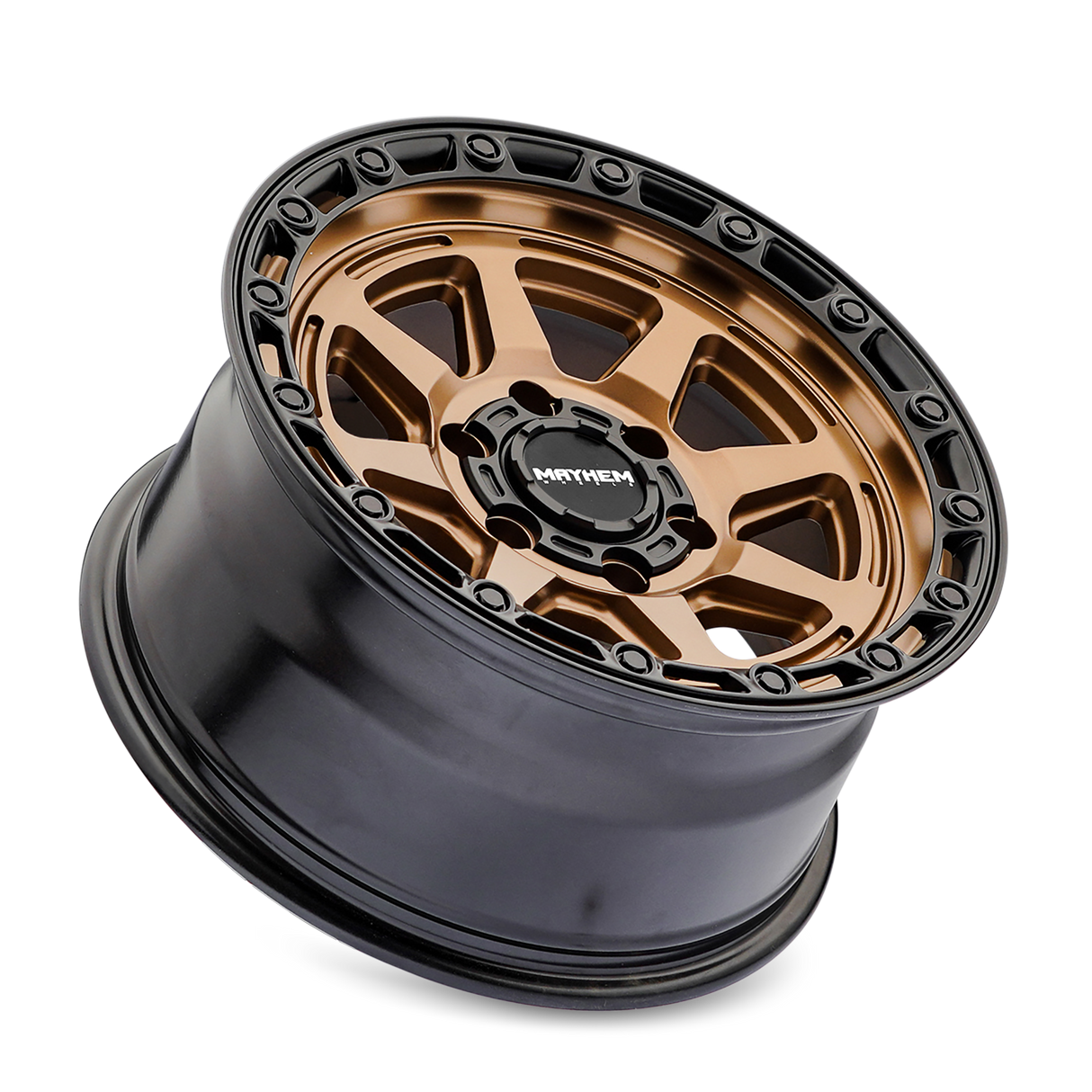MAYHEM RIDGELINE 8306 SATIN BRONZE 17X8.5 5-127 -6MM 78.1MM