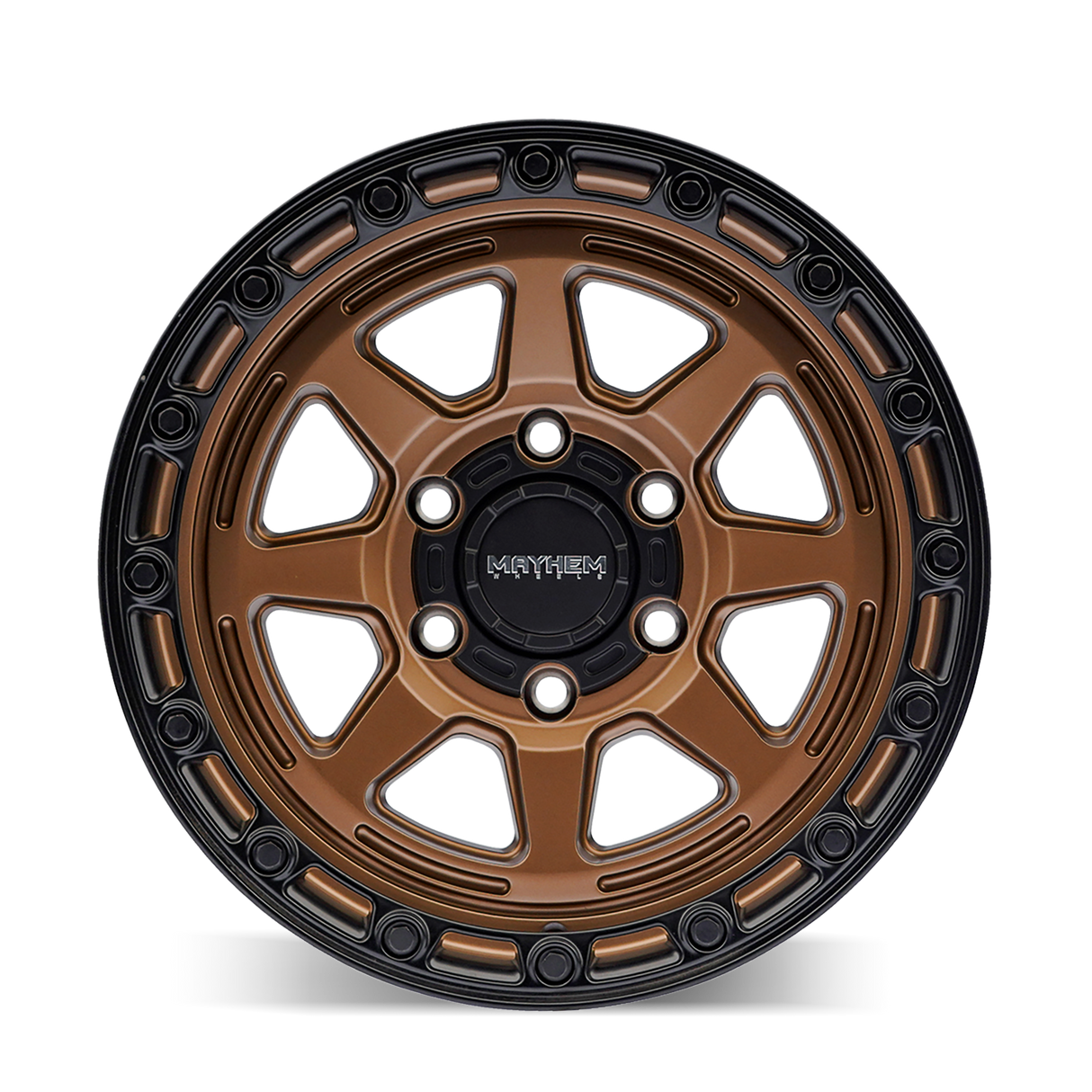 MAYHEM RIDGELINE 8306 SATIN BRONZE 17X8.5 5-127 -6MM 78.1MM
