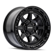 MAYHEM RIDGELINE 8306 SATIN BLACK 17X8.5 5-127 -6MM 78.1MM