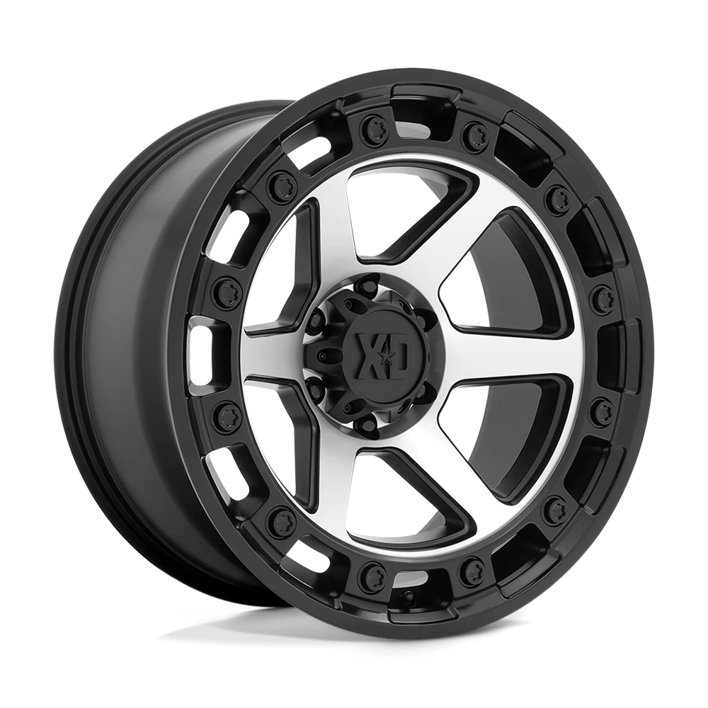 XD SATIN BLACK MACHINED XD862 17X9 5X5.0 S-BLK MACH 00MM