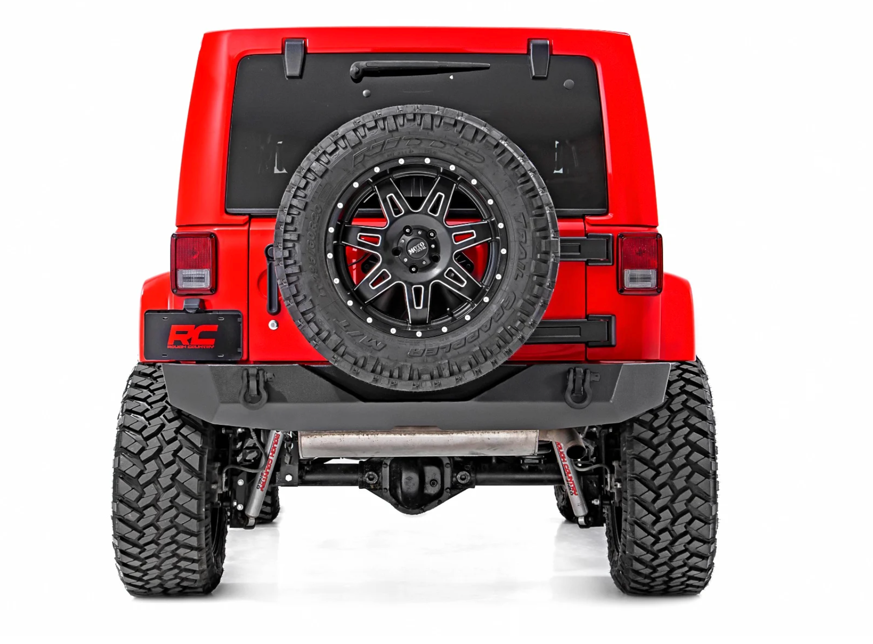 Rear Bumper Full Width | Jeep Wrangler JK/Wrangler Unlimited (2007-2018)