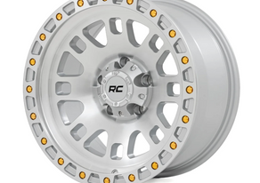 Rough Country 82 Series Wheel One-Piece | Full Machined | 17x9 | 5x5 | -12mm