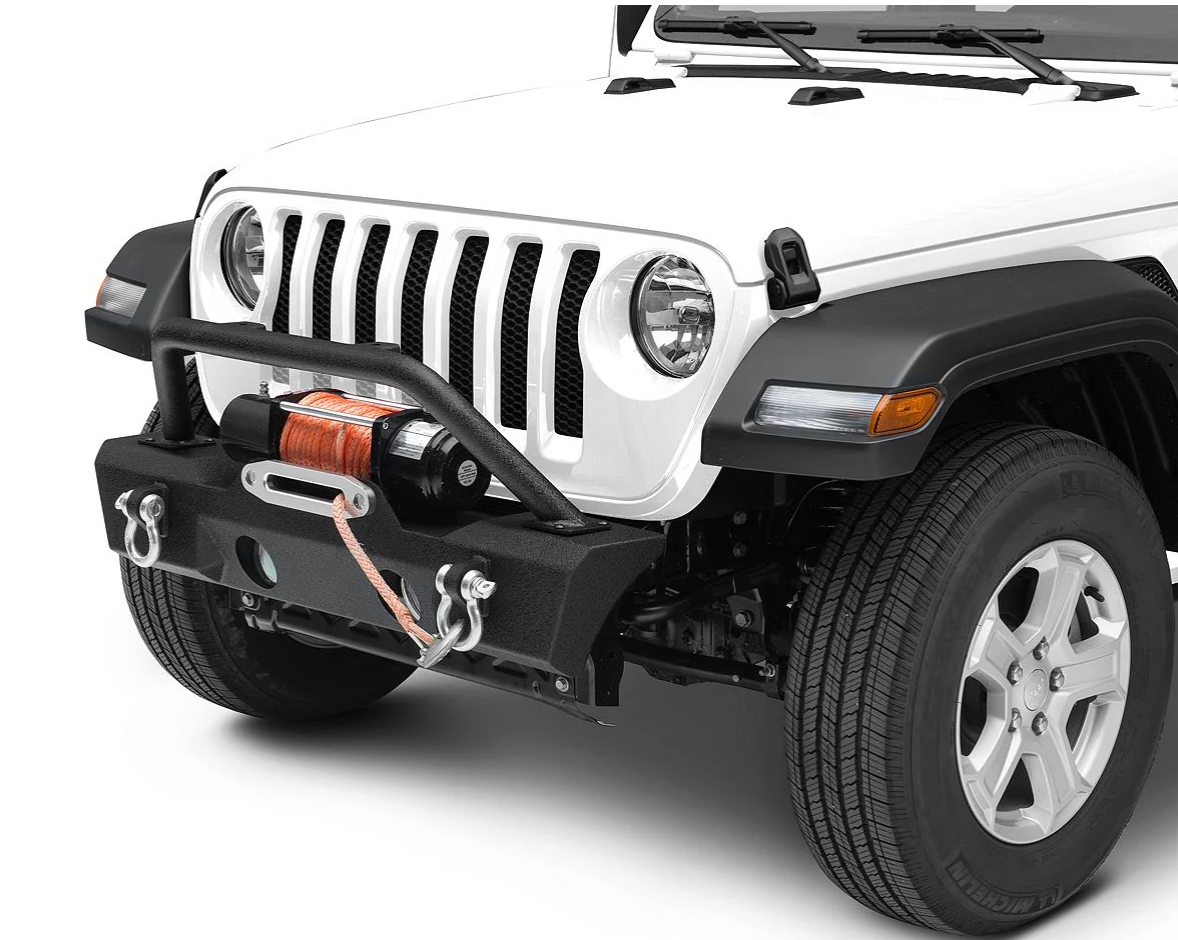 RedRock Attack Stubby Winch Front Bumper