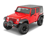 Quadratec Aluminum Brute Strength Winch Bumper for 07-18 Jeep Wrangler JK