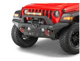Quadratec Brute Strength Winch Bumper Full Width for 18-26 Jeep Wrangler JL & Gladiator JT