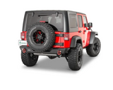 Quadratec Mid Width Rear Bumper for 07-18 Jeep Wrangler JK
