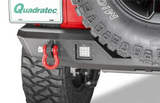 Quadratec Mid Width Rear Bumper for 07-18 Jeep Wrangler JK