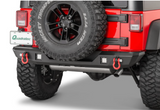 Quadratec Mid Width Rear Bumper for 07-18 Jeep Wrangler JK