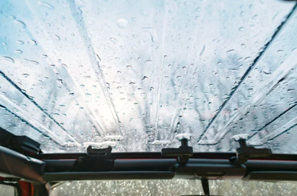 QuadraTop SkyLite Clear Hardtop Panel for 09-18 Jeep Wrangler JK