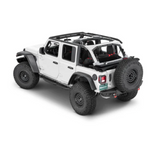 QuadraTop Premium Twill Complete Top, 2018 Current JLU Wrangler, Premium Black Twill