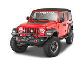 Quadratec QRC Front Winch Ready Bumper Without Winch for 18-26 Jeep Wrangler JL and 20-26 Gladiator JT