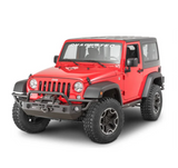 Quadratec QRC Front Winch Ready Bumper Full Width Without Winch for 07-18 Jeep Wrangler JK