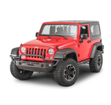 Quadratec QRC Front Winch Ready Bumper Full Width Without Winch for 07-18 Jeep Wrangler JK