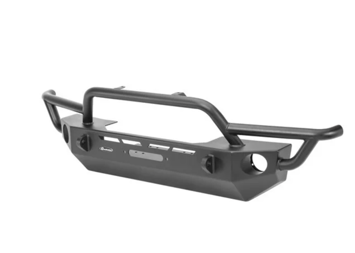 Quadratec QRC Front Winch Ready Bumper Full Width Without Winch for 07-18 Jeep Wrangler JK