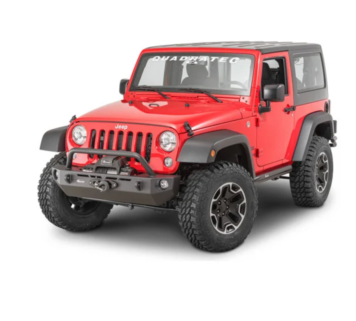 QUADRATEC QRC STUBBY BUMPER WINCH MT JK