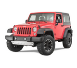 Quadratec Aluminum Modular Front Sway Bar Skid Plate for 10-18 Jeep Wrangler JK