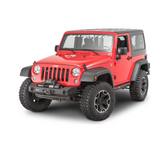 Quadratec Modular Winch Ready Front Bumper for 07-18 Jeep Wrangler JK