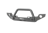 Quadratec Modular Winch Ready Front Bumper for 07-18 Jeep Wrangler JK