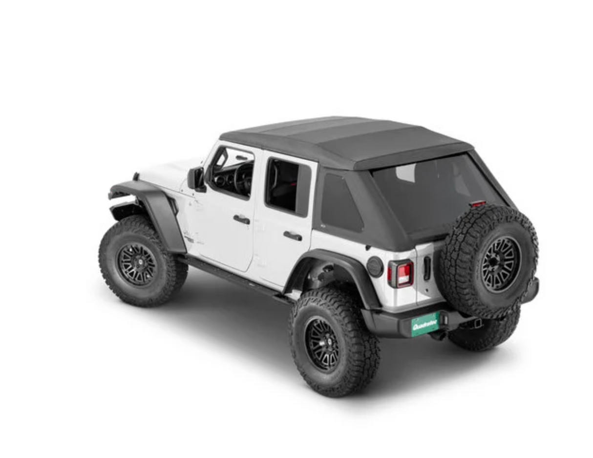 QuadraTop 11113.2335 Adventure Top for 18-26 Jeep Wrangler JL Unlimited Black Diamond