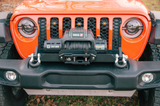 Carnivore Winch Mounting Plate for 18-26 Jeep Wrangler JL & Gladiator JT with Factory Steel Bumper