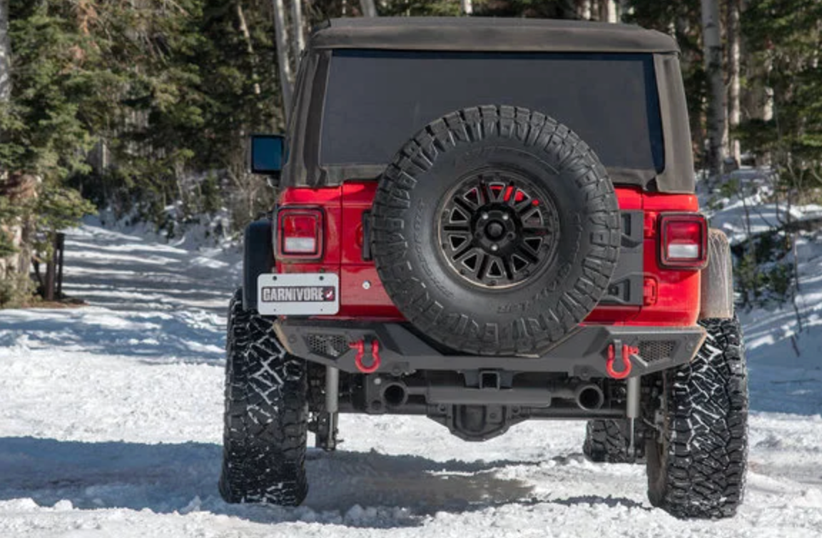 Carnivore Rear Bumper for 18-26 Jeep Wrangler JL