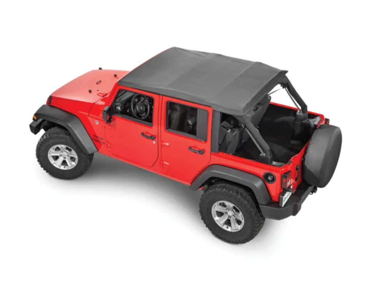 QuadraTop Adventure Top S Soft Top 07-18 Jeep Wrangler JK Unlimited 4-Door