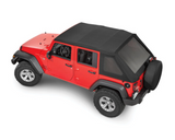 QuadraTop Adventure Top S Soft Top 07-18 Jeep Wrangler JK Unlimited 4-Door