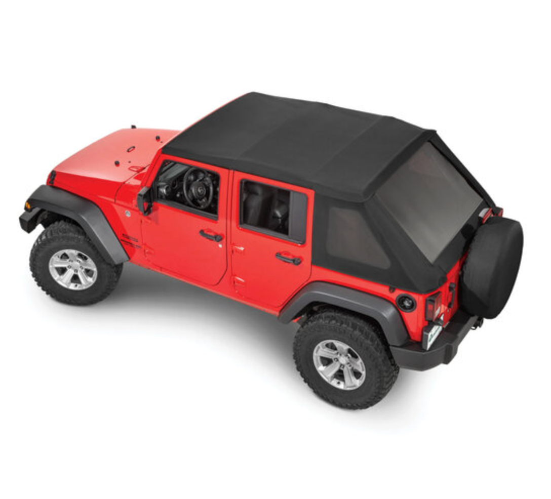 QuadraTop Adventure Top S Soft Top 07-18 Jeep Wrangler JK Unlimited 4-Door