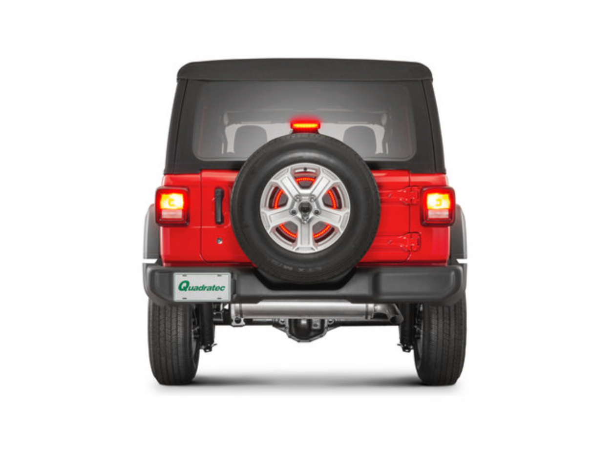 Quadratec 3rd Brake Light LED Ring for 18-26 Jeep Wrangler JL