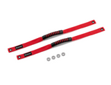 Quadratec Ultimate Sport Bar Grab Handles 2024+ Red Pair