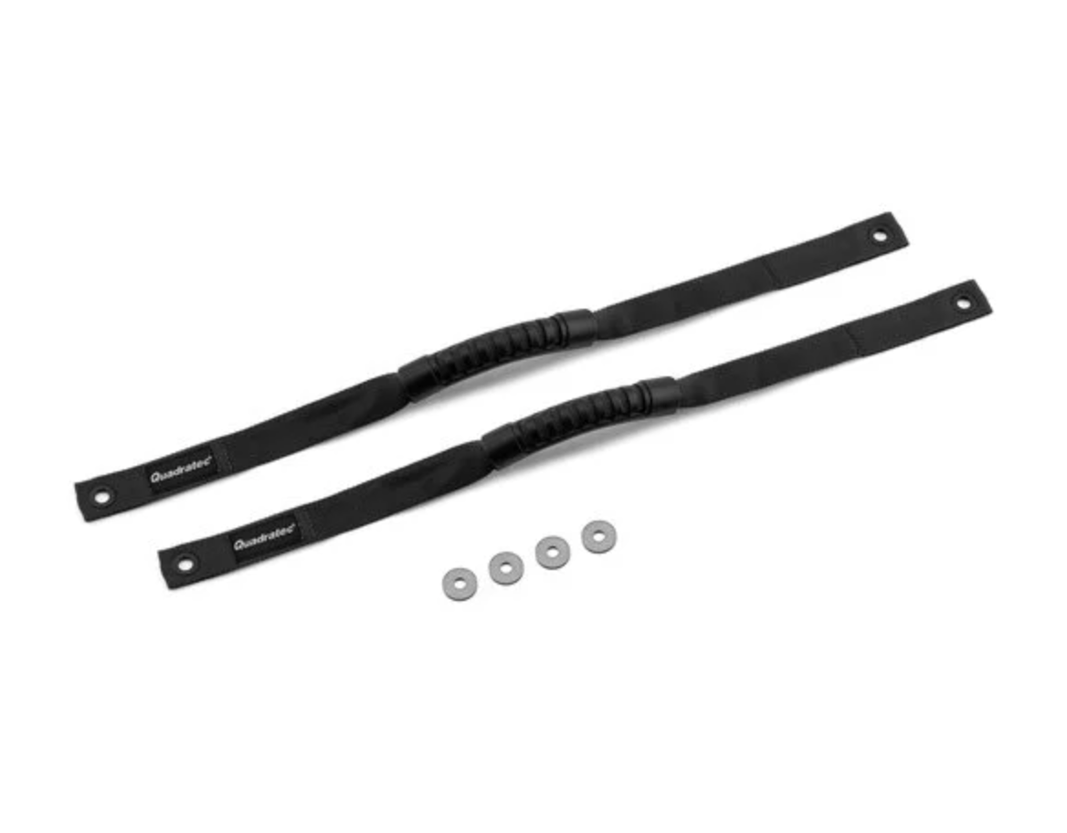 Quadratec Ultimate Sport Bar Grab Handles 2024+ Black Pair