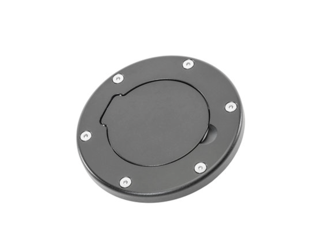 Quadratec Billet Aluminum Fuel Door for 07-18 Jeep Wrangler JK