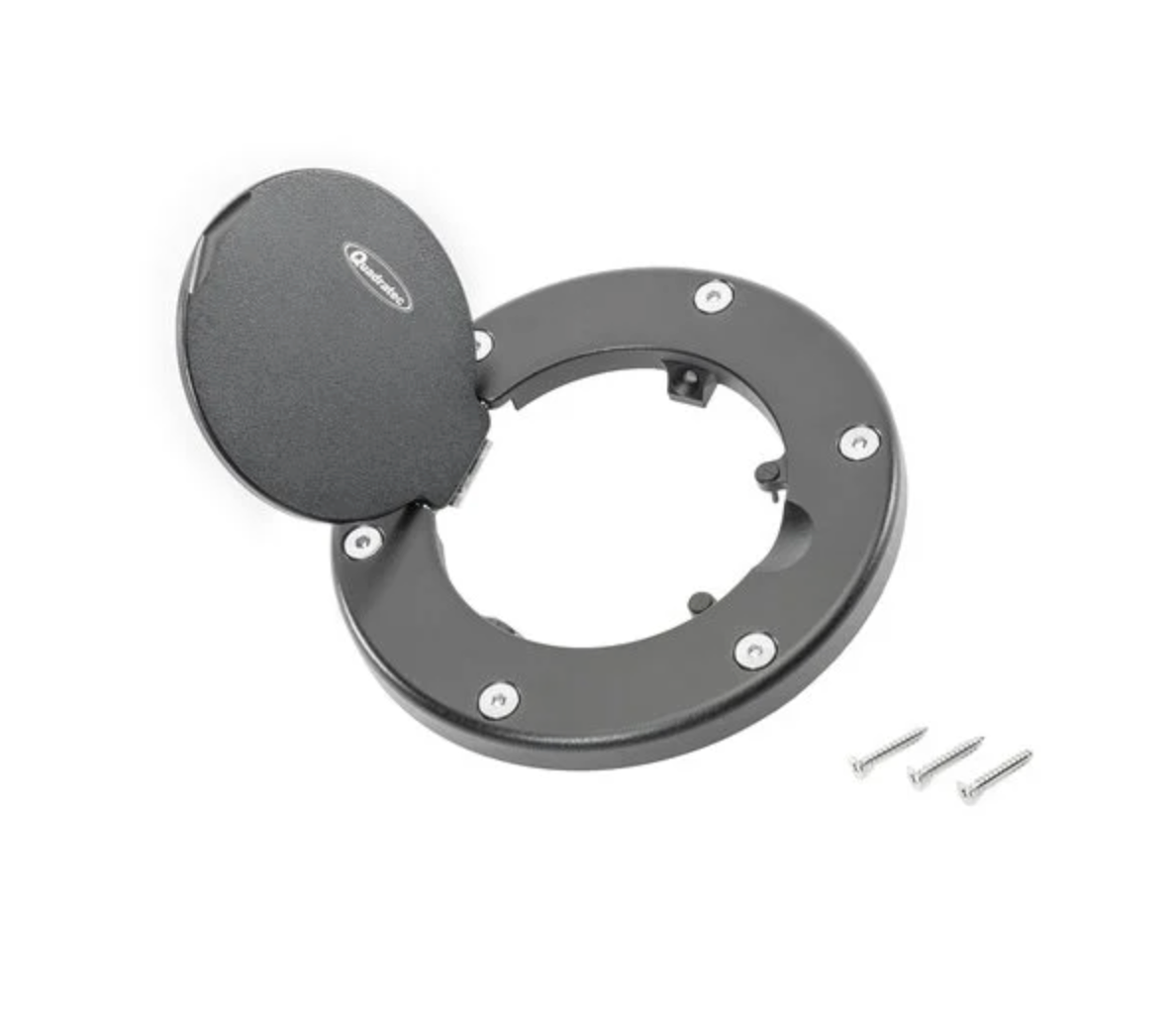 Quadratec Billet Aluminum Fuel Door for 07-18 Jeep Wrangler JK