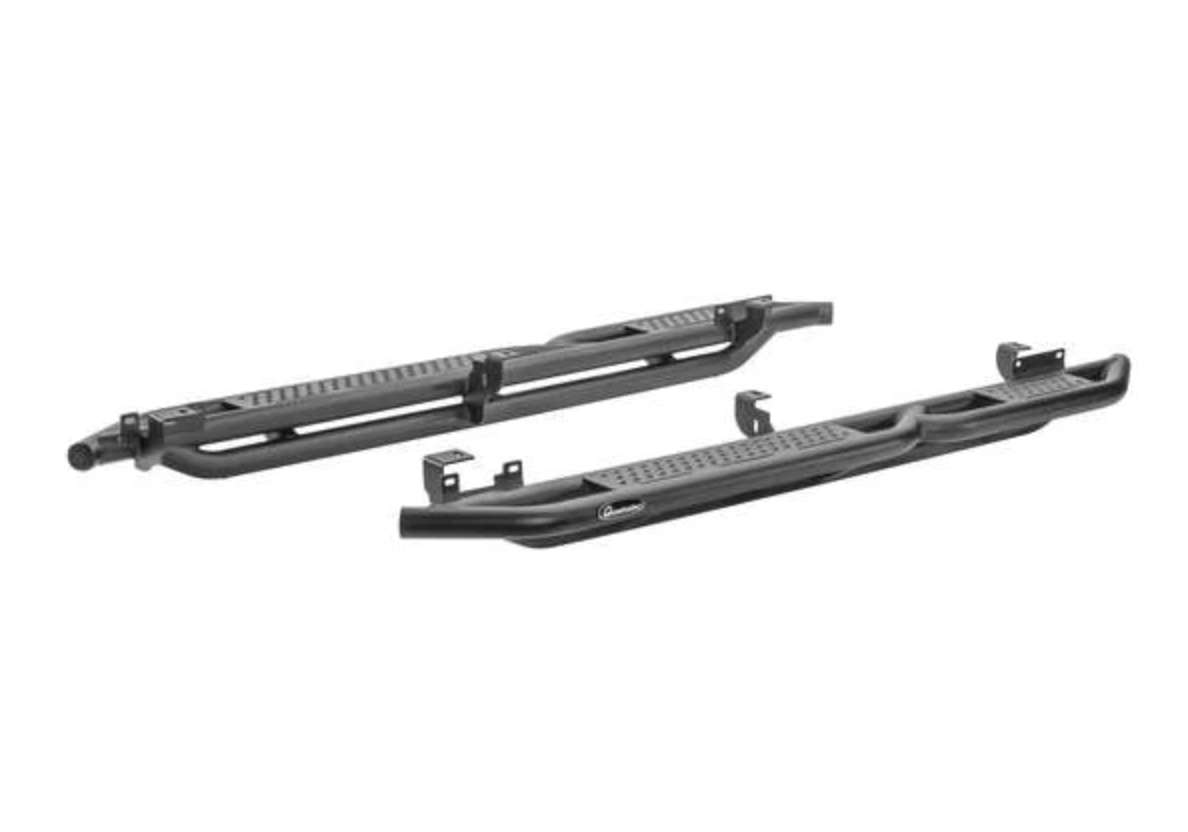 Quadratec QRC Side Armor with Step for 18-26 Jeep Wrangler JL Unlimited 4-Door