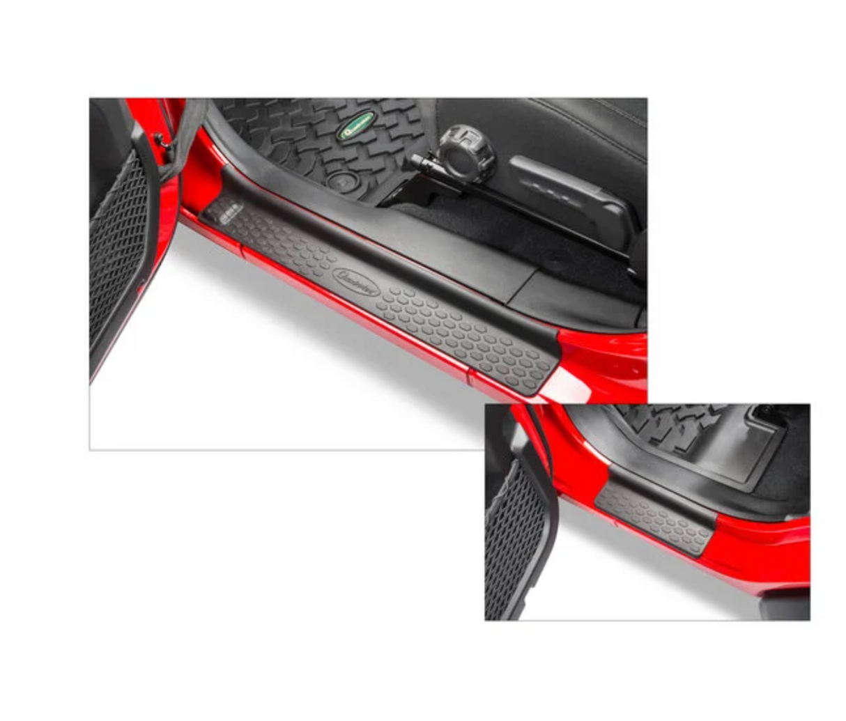 Quadratec Custom Fit Entry Guards for 18-26 Jeep Wrangler JL & Gladiator JT