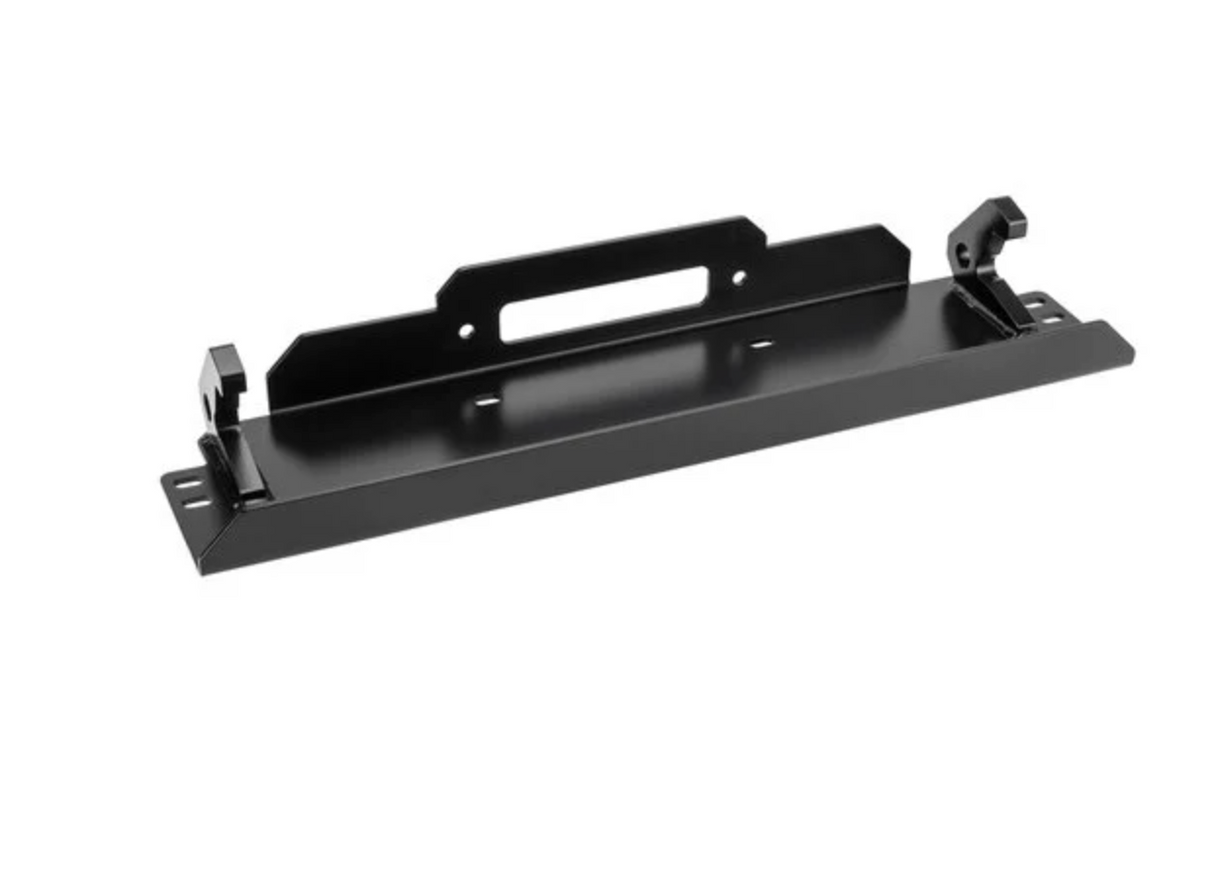 Carnivore Winch Mounting Plate for 18-26 Jeep Wrangler JL & Gladiator JT with Factory Plastic Bumper