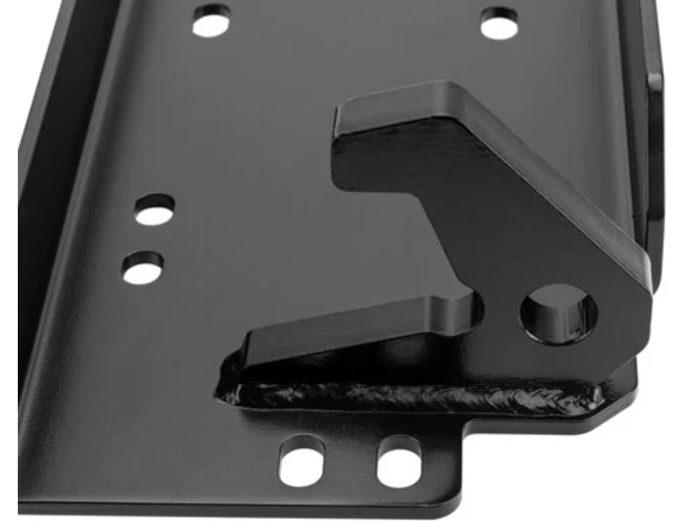 Carnivore Winch Mounting Plate for 18-26 Jeep Wrangler JL & Gladiator JT with Factory Plastic Bumper