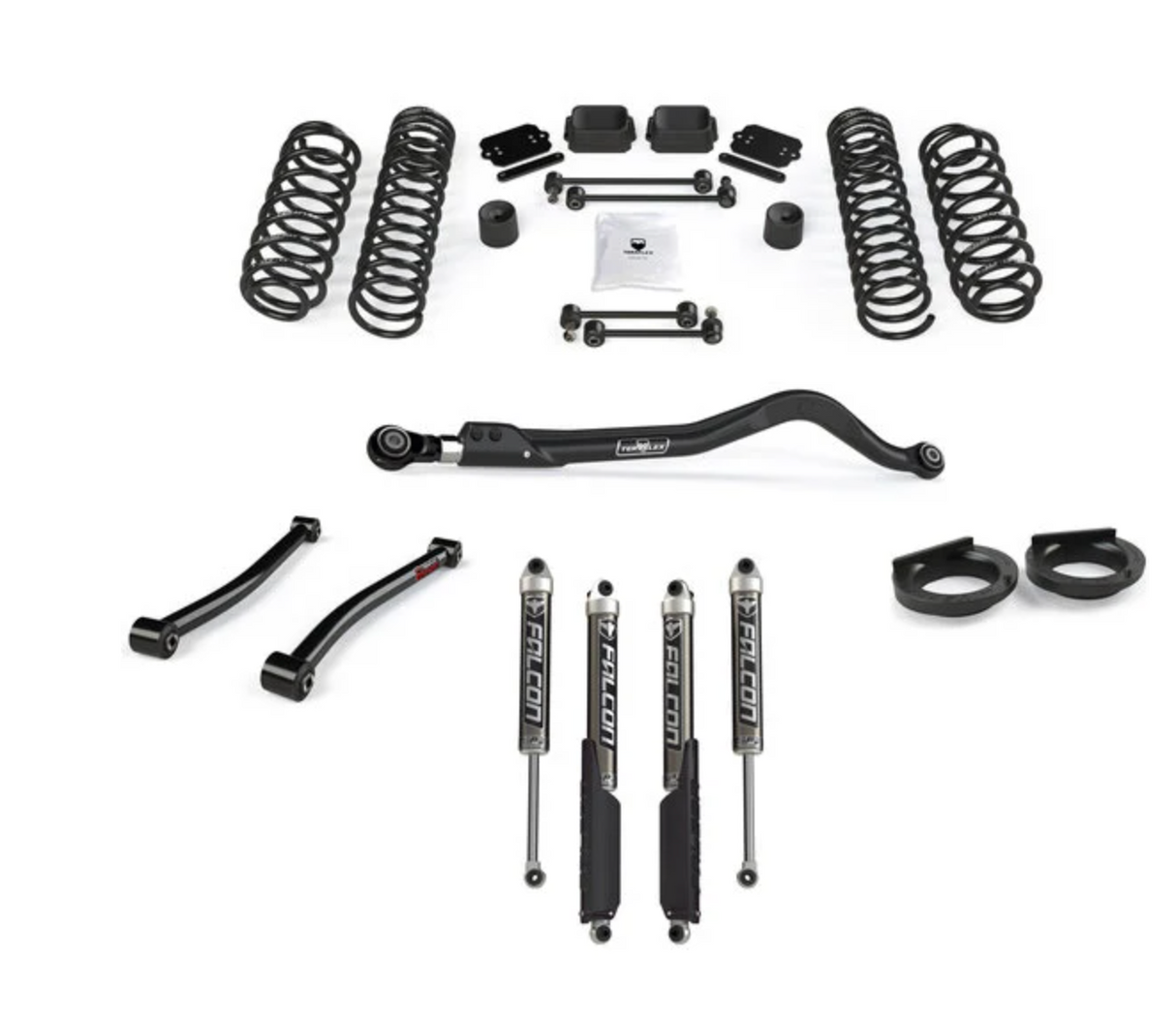 Quadratec ST2 2.5" Suspension Lift by Teraflex for 18-26 Jeep Wrangler JL Unlimited 4-Door with 3.6L/2.0L