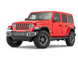 Quadratec 1.75in Spacer Lift Kit with Fox Shocks for 18-23 Jeep Wrangler JL