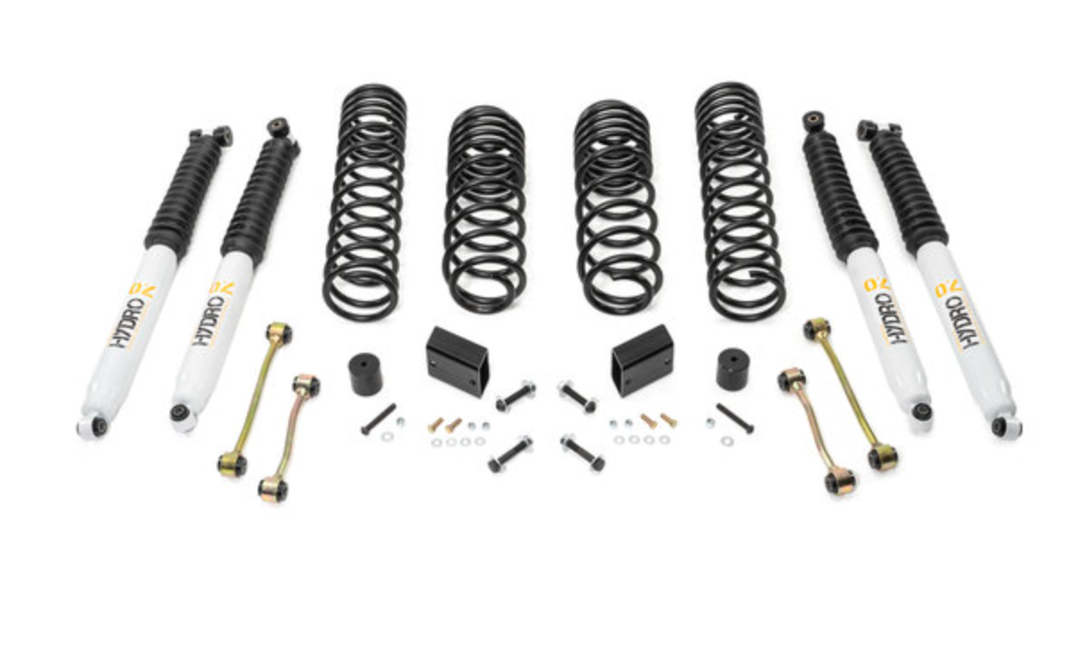Quadratec Maximum Duty 2.5in Coil Spring Suspension Lift Kit for 18-23 Jeep Wrangler JL 2-Door Rubicon