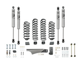 Quadratec 3.5” Coil Spring Suspension Kit with FOX IFP Mono-Tube Shocks for 07-18 Jeep Wrangler JKU  Unlimited