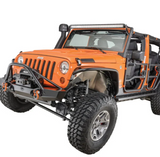 Quadratec 3.5” Coil Spring Suspension Kit with FOX IFP Mono-Tube Shocks for 07-18 Jeep Wrangler JKU  Unlimited