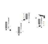 Quadratec 3.5” Coil Spring Suspension Kit with FOX IFP Mono-Tube Shocks for 07-18 Jeep Wrangler JKU  Unlimited