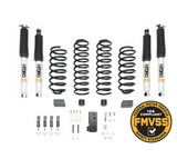 Quadratec Maximum Duty 2.5" Coil Spring Suspension Lift Kit  for 07-18 Jeep Wrangler JK 2-Door