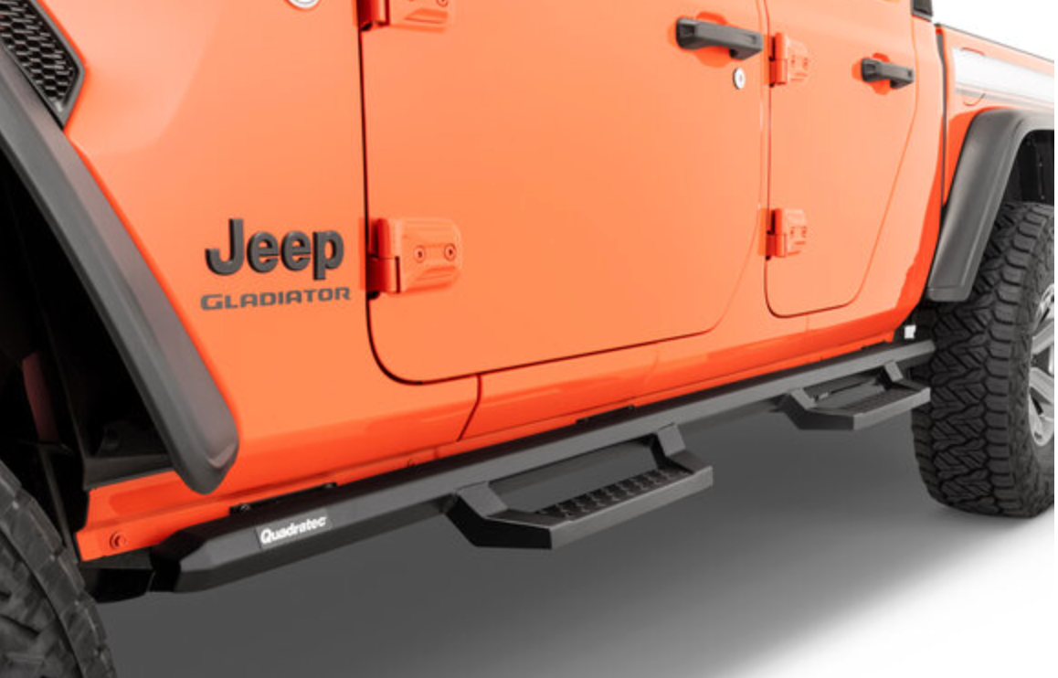 Quadratec QRC Drop Steps for 20-26 Jeep Gladiator JT